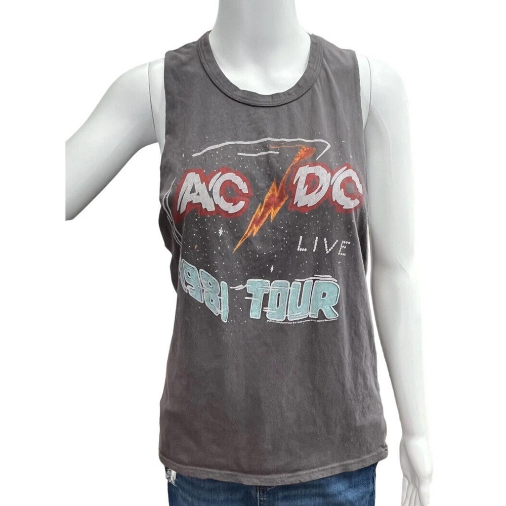 AC/DC Gray Long Sleeve Tee